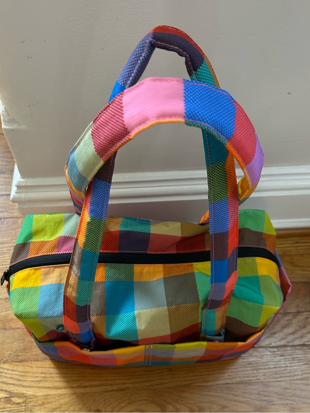 BAGGU Madras Everyday Cloud Bag ECB NWT - Picture 2 of 5